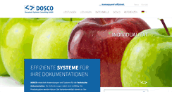 Desktop Screenshot of dosco.de
